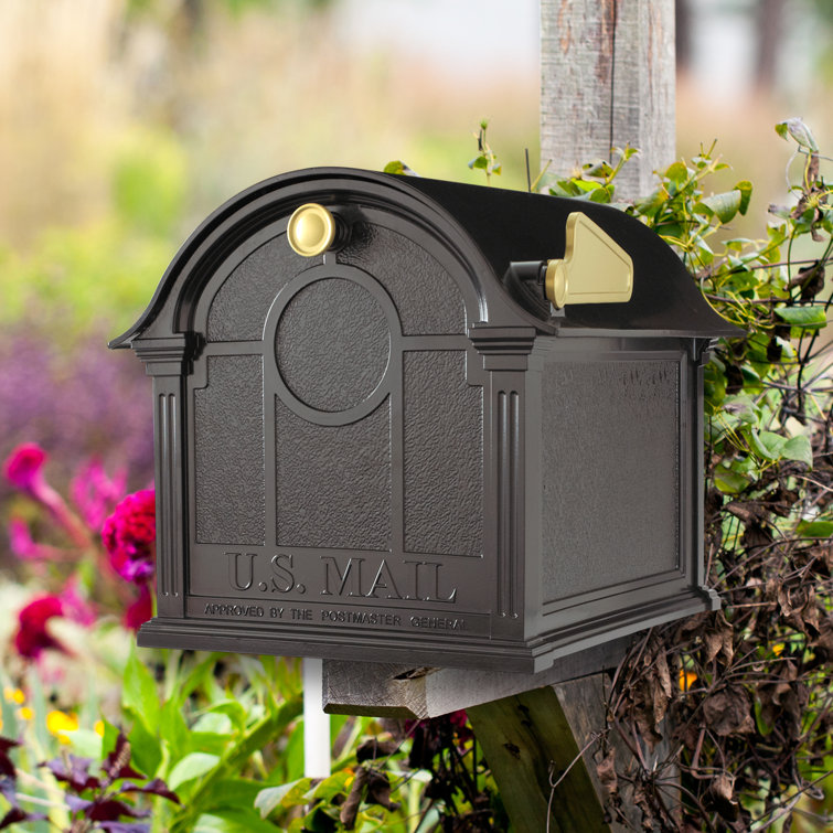 Whitehall Products Balmoral Post Mounted Mailbox & Reviews Wayfair